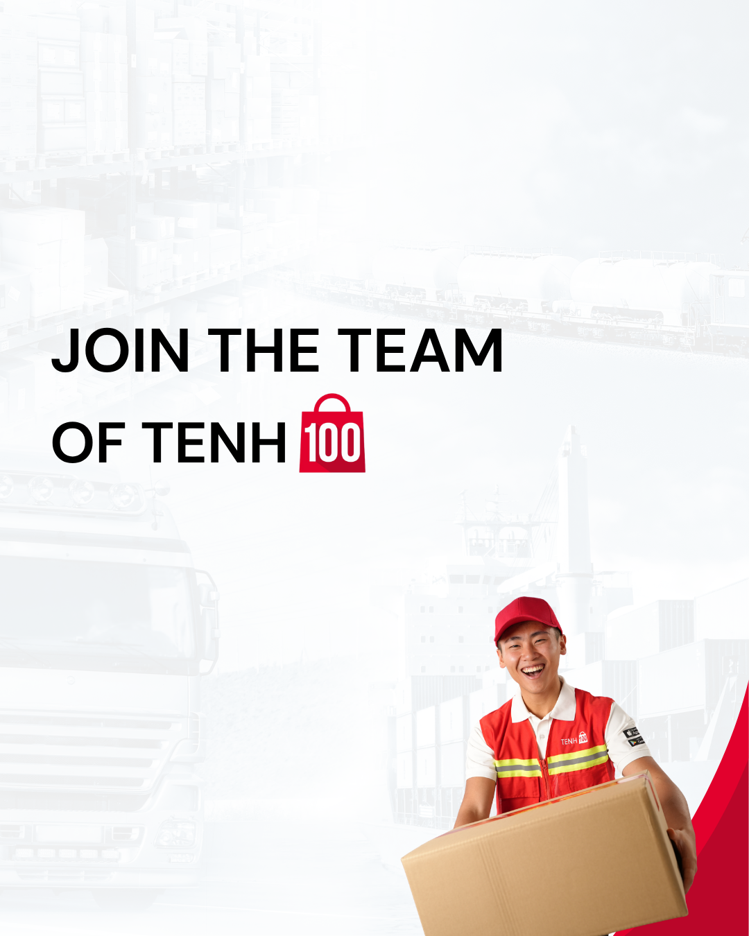 TENH100 careers banner mobile